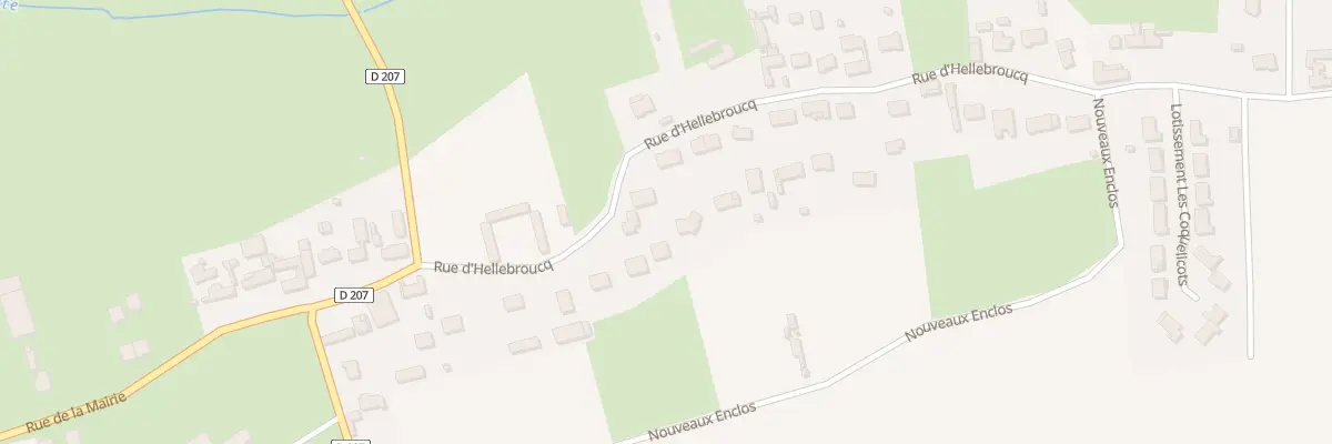 Plan du 14B Rue d’Hellebroucq à Éperlecques