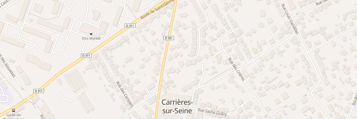 Plan du 106 Rue du Général Leclerc à Carrières-sur-Seine