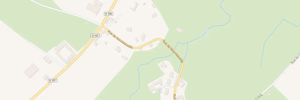 Plan du 2 Rue de Nouveauville à Coyecques