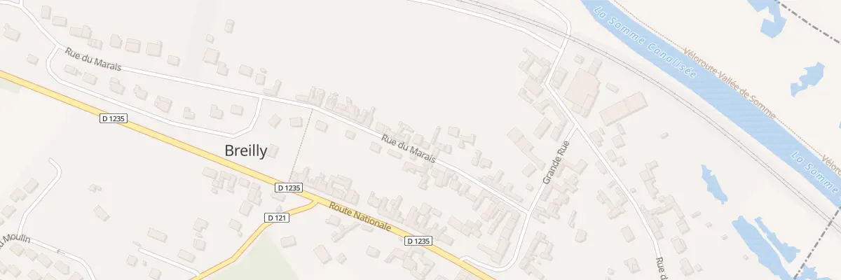 Plan du 16 Rue du Marais à Breilly