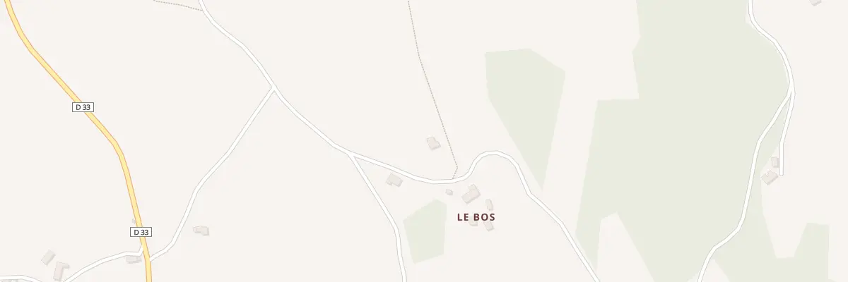 Plan du 6092 Le Bos à Parlan