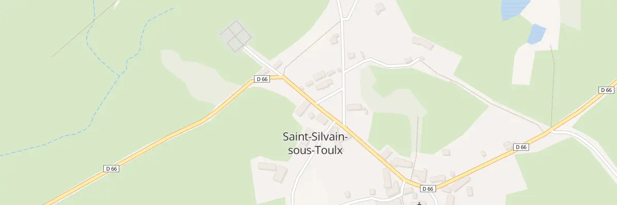 Plan du 27 Le Bourg à Saint-Silvain-sous-Toulx