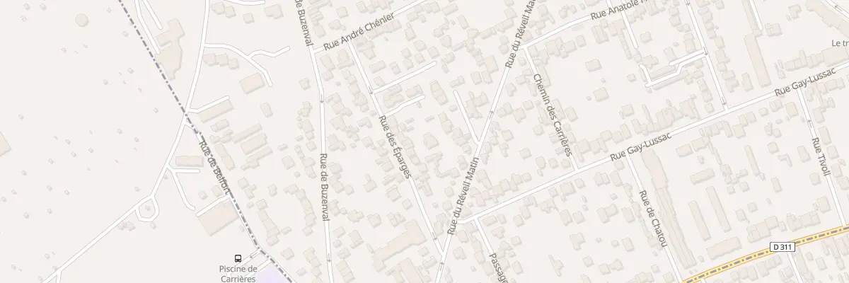 Plan du 10 Rue des Eparges à Houilles