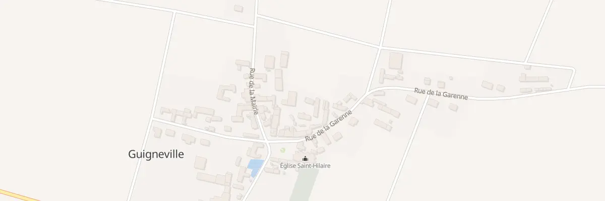 Plan du 3 Pl St Hilaire à Guigneville