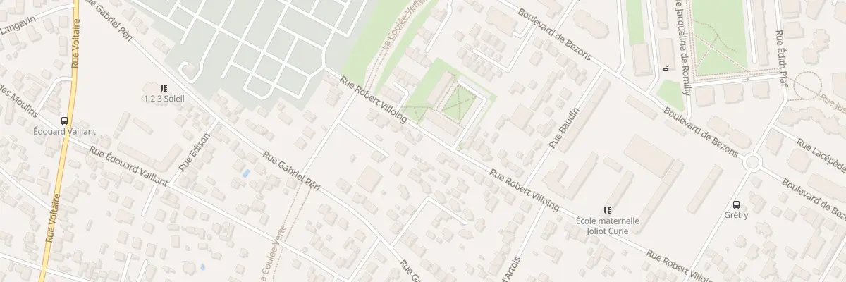 Plan du 42 Rue Robert Villoing à Sartrouville