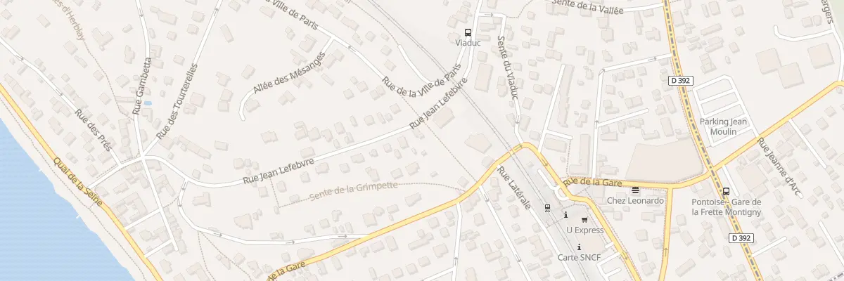 Plan du 32 Rue Jean Lefebvre à La Frette-sur-Seine