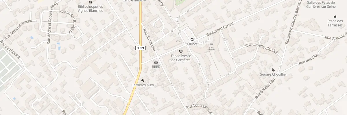 Plan du 36 Rue du Moulin à Carrières-sur-Seine