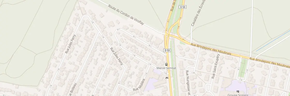 Plan du 15 Rue Corneille à Vélizy-Villacoublay