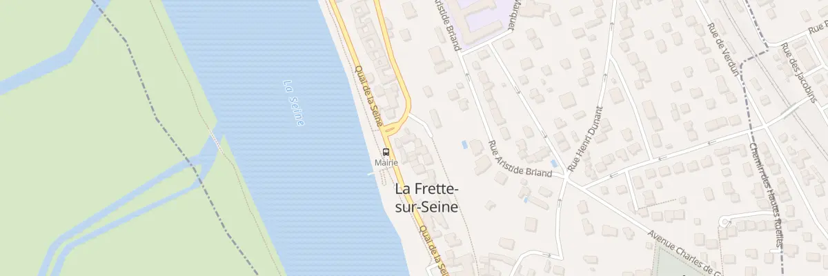 Plan du 9001 Rue de la Gare à La Frette-sur-Seine
