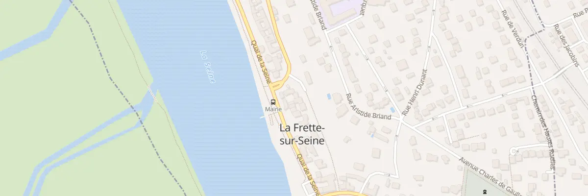 Plan du 58 Quai de Seine à La Frette-sur-Seine