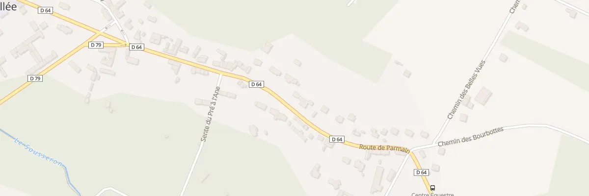 Plan du 31 Rue de Parmain à Nesles-la-Vallée