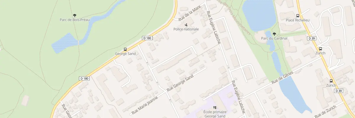 Plan du 7 Rue George Sand à Rueil-Malmaison