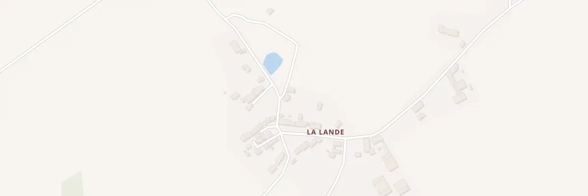 Plan du 22 La Lande à Saint-Priest-la-Marche