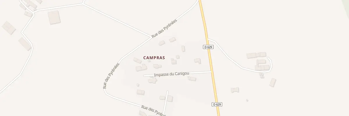 Plan du 4 Imp du Canigou à Saissac