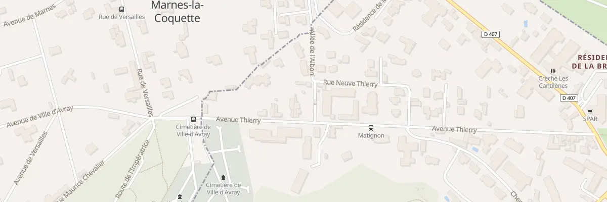 Plan du 34 Av Thierry à Ville-d’Avray