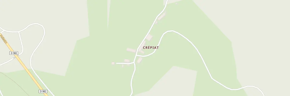 Plan du 2 Crépiat au Mas-d’Artige