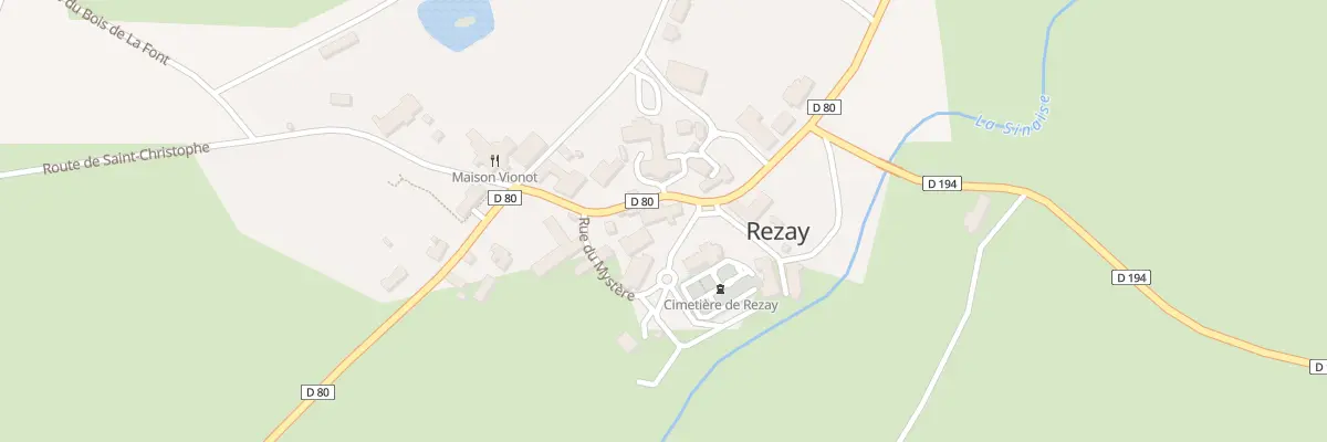Plan du 31 Le Bourg à Rezay