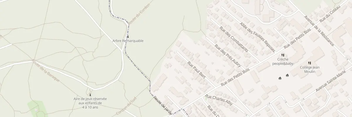 Plan du 27 Rue Paul Bert à Chaville