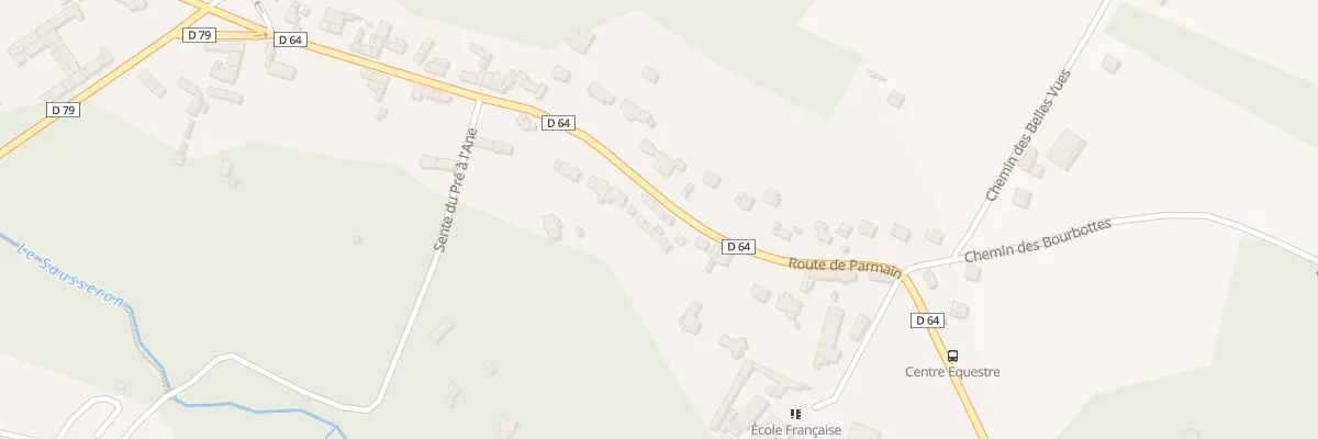 Plan du 16 Rue de Parmain à Nesles-la-Vallée