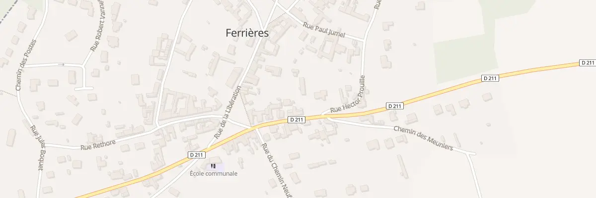 Plan du 5112 Rue d’Amiens à Ferrières