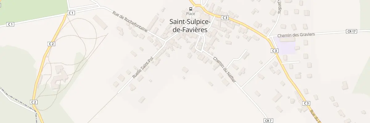 Plan du 4 Rle de l’Hôtel-dieu à Saint-Sulpice-de-Favières