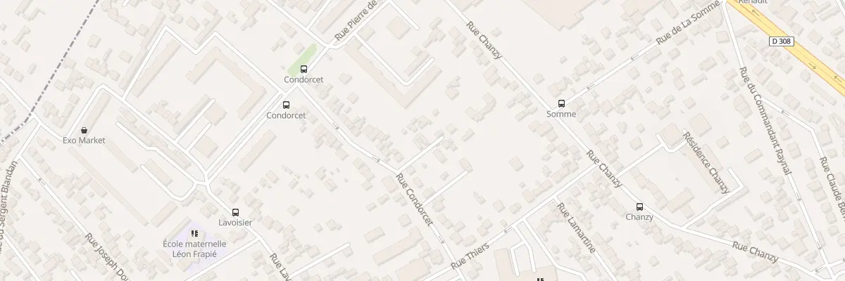 Plan du 3B Rue Condorcet à Houilles