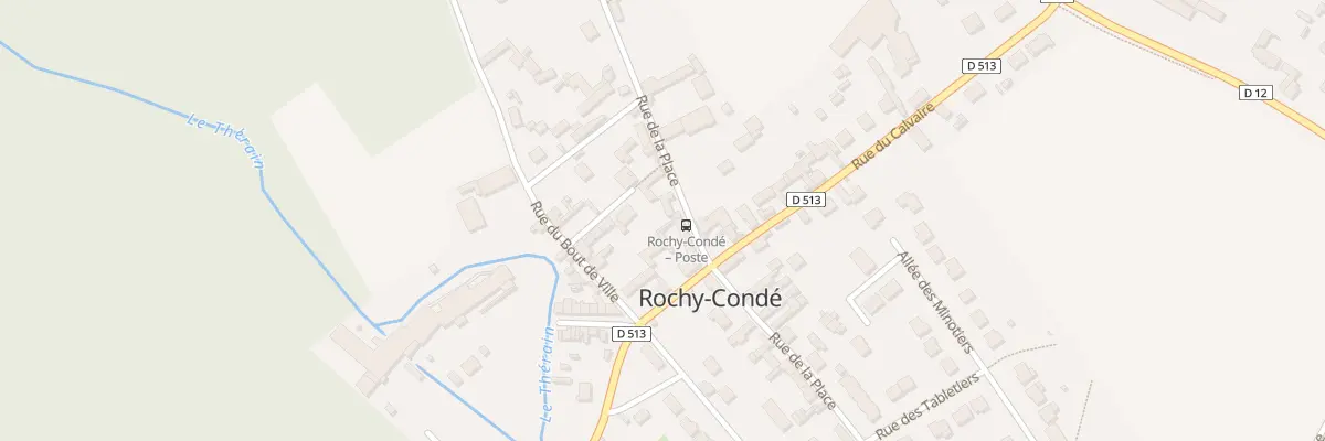 Plan du 27 Rue de la Place à Rochy-Condé