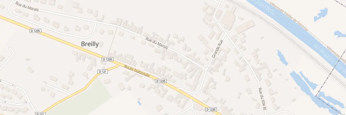 Plan du 9 Rue du Marais à Breilly
