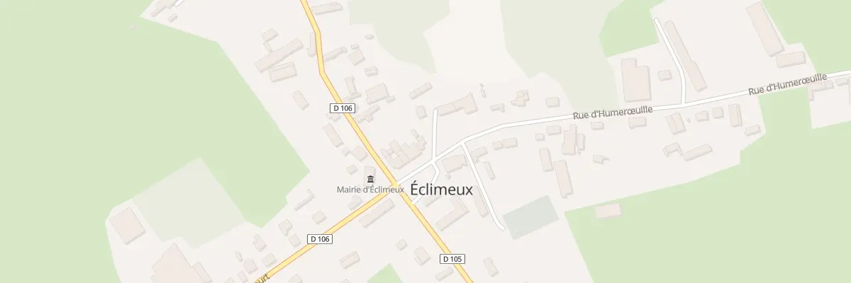 Plan du 3 Rue d’Humeroeuille à Éclimeux