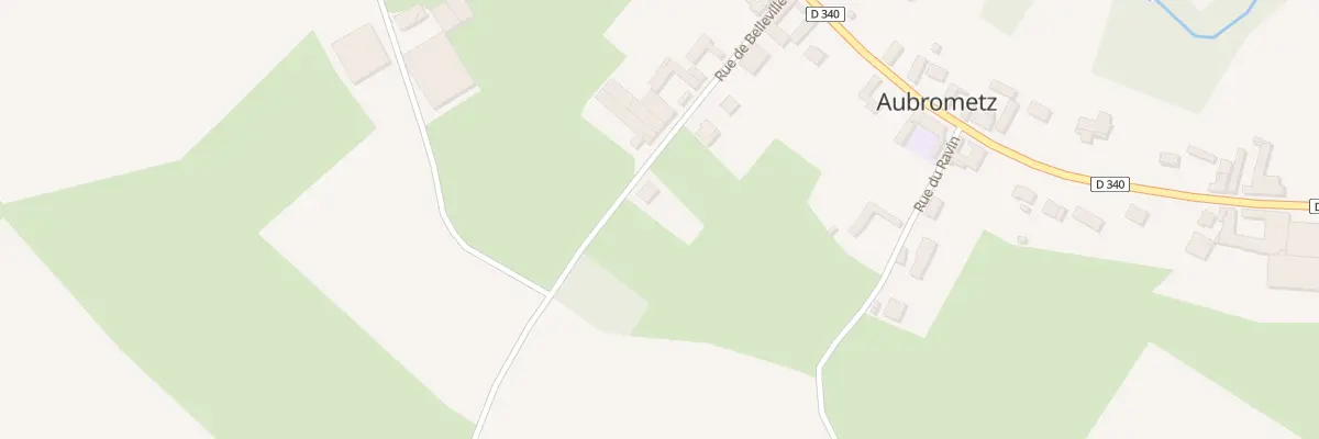 Plan du 5 Rue de Belleville à Aubrometz