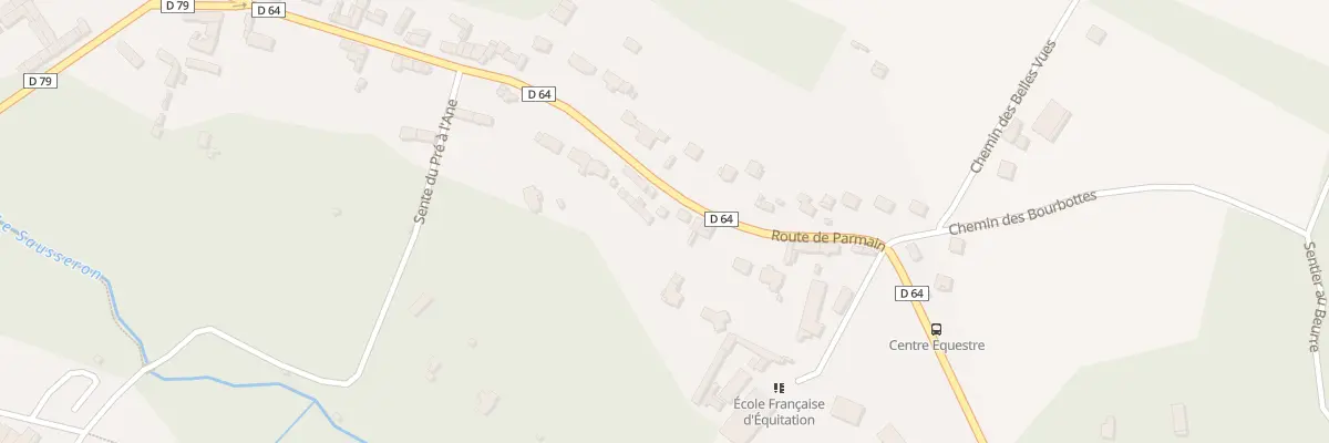 Plan du 20 Rue de Parmain à Nesles-la-Vallée