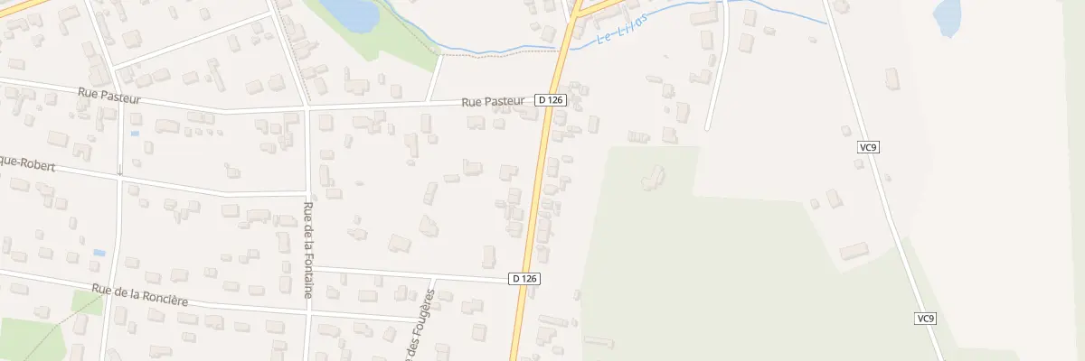 Plan du 35 Rte de Nançay à Souesmes