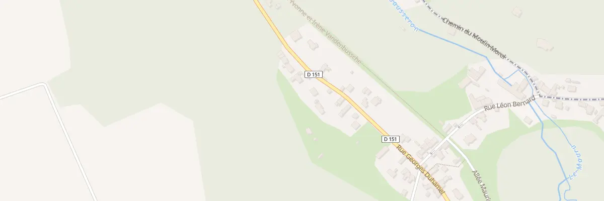 Plan du 255 Rue Georges Duhamel à Valmondois