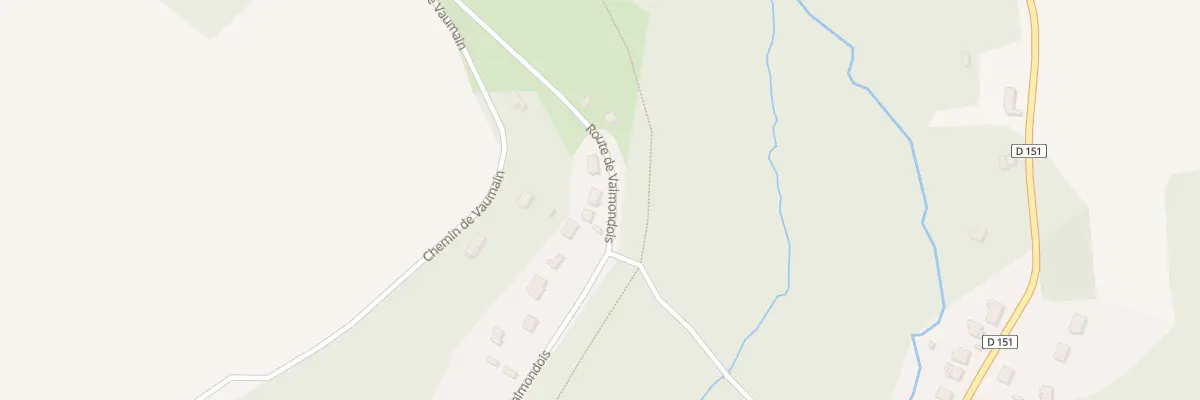 Plan du 2 Rte de Valmondois à Nesles-la-Vallée