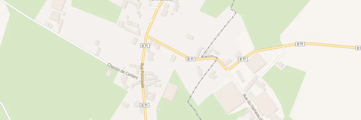 Plan du 4 Rue de Crepieul à Ambricourt