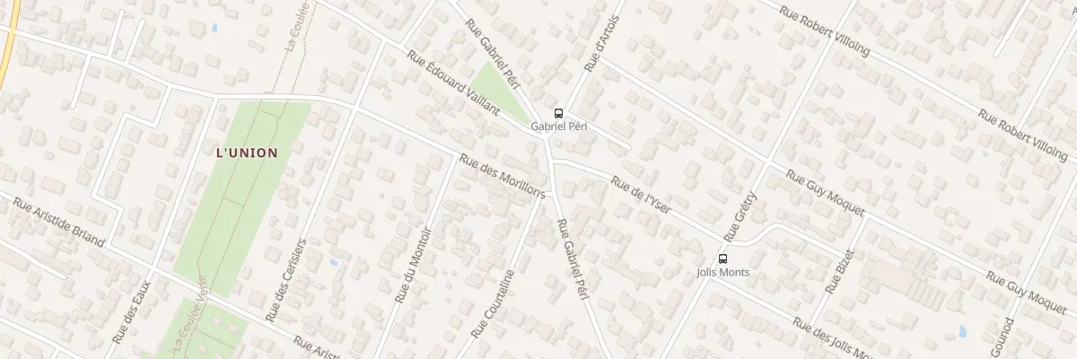 Plan du 42 Rue Gabriel Péri à Sartrouville