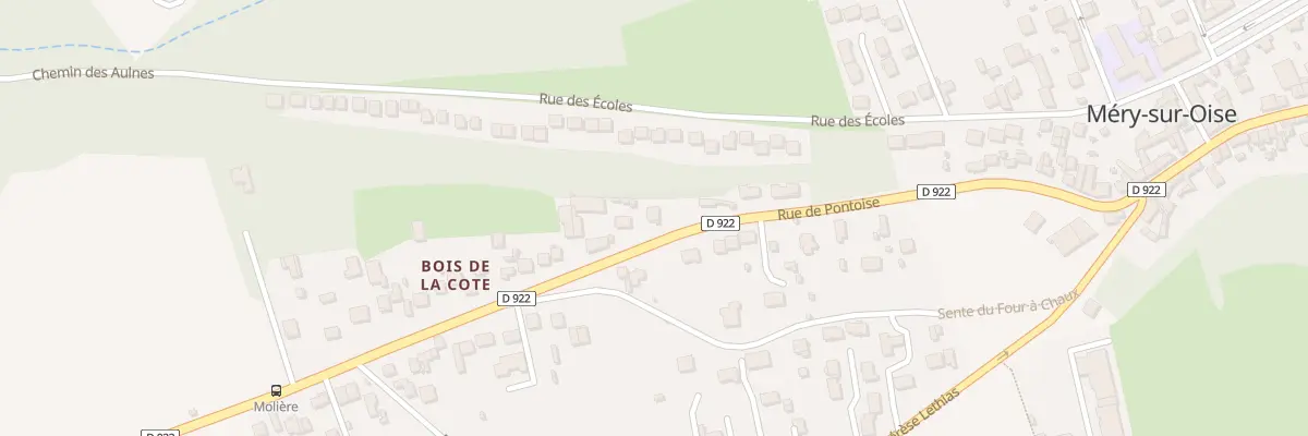 Plan du 42B Rue de Pontoise à Méry-sur-Oise