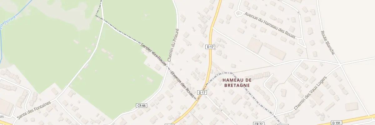 Plan du 9 Rue du Ham de Bretagne à Morigny-Champigny