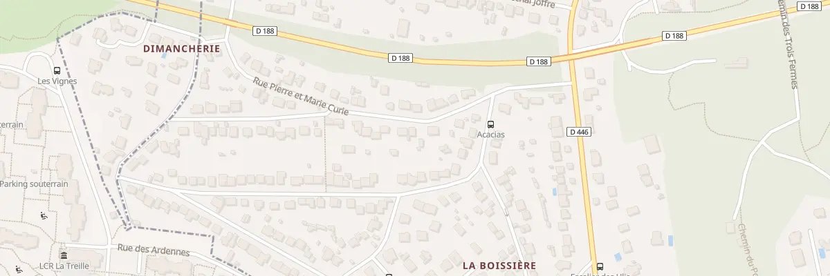 Plan du 34 Rue Pierre et Marie Curie à Orsay