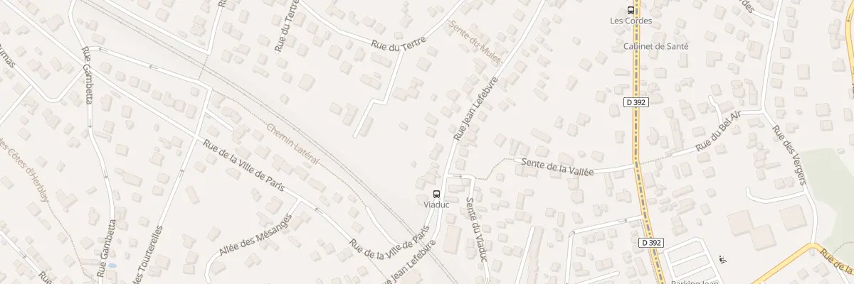 Plan du 55 Rue Jean Lefebvre à La Frette-sur-Seine