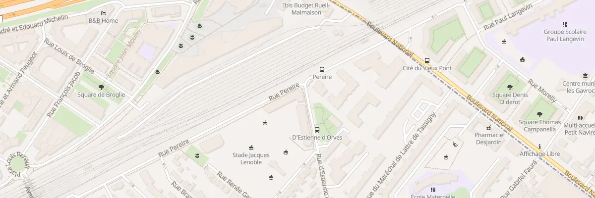 Plan du 115 Rue Estienne d’Orves à Rueil-Malmaison