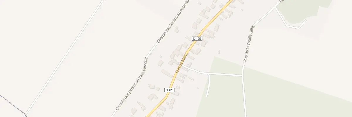 Plan du 48 Rue de Méru à Sainte-Geneviève