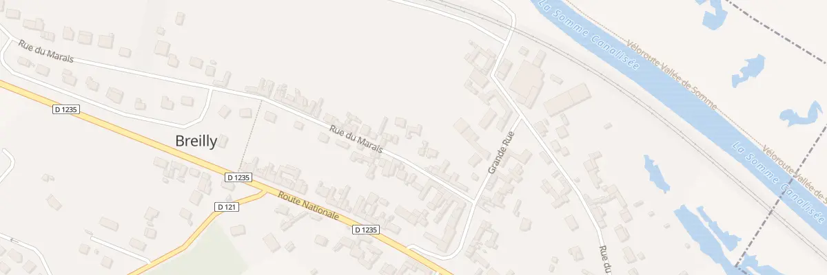 Plan du 8 Rue du Marais à Breilly
