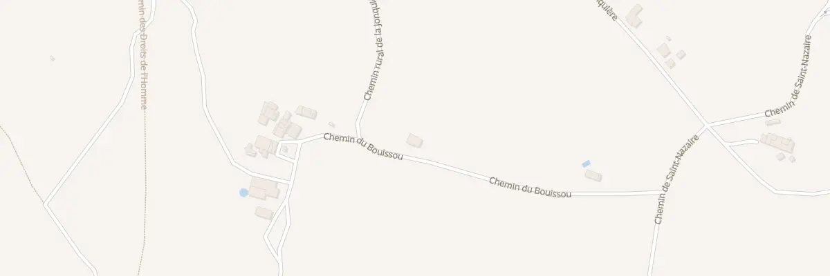 Plan du 32 Che du Bouissou à Castres