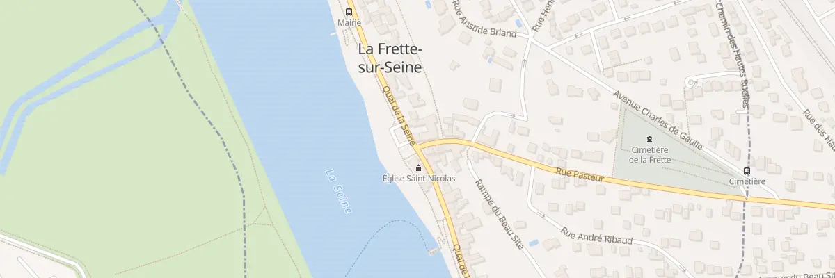 Plan du 52 Quai de Seine à La Frette-sur-Seine