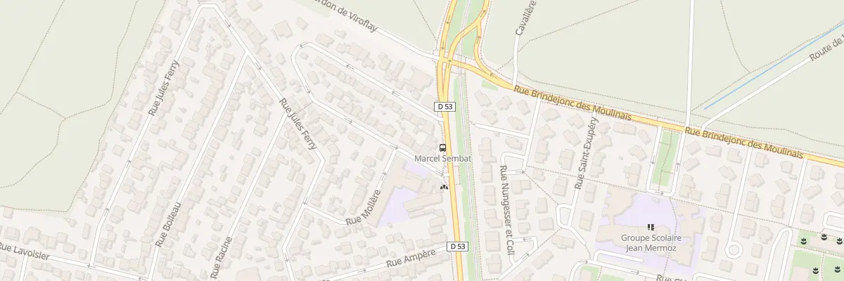 Plan du 73 Rue Corneille à Vélizy-Villacoublay