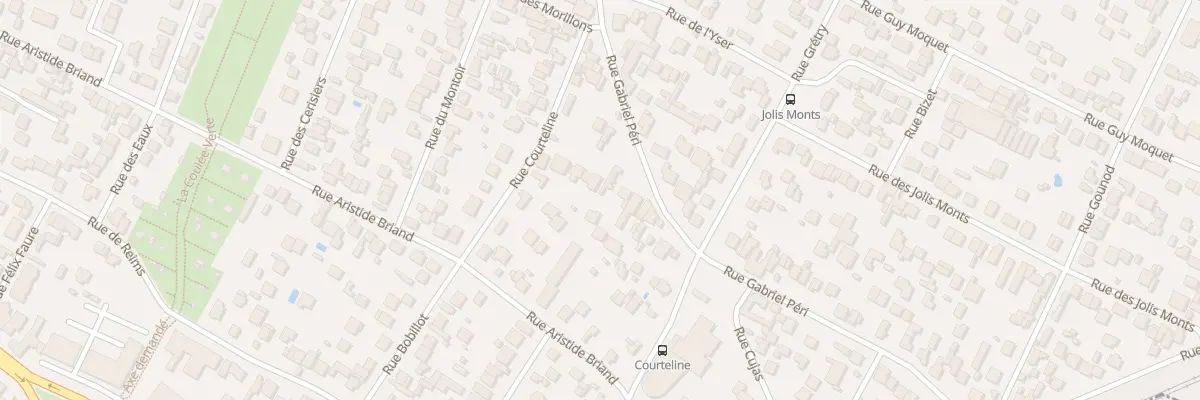 Plan du 54B Rue Gabriel Péri à Sartrouville