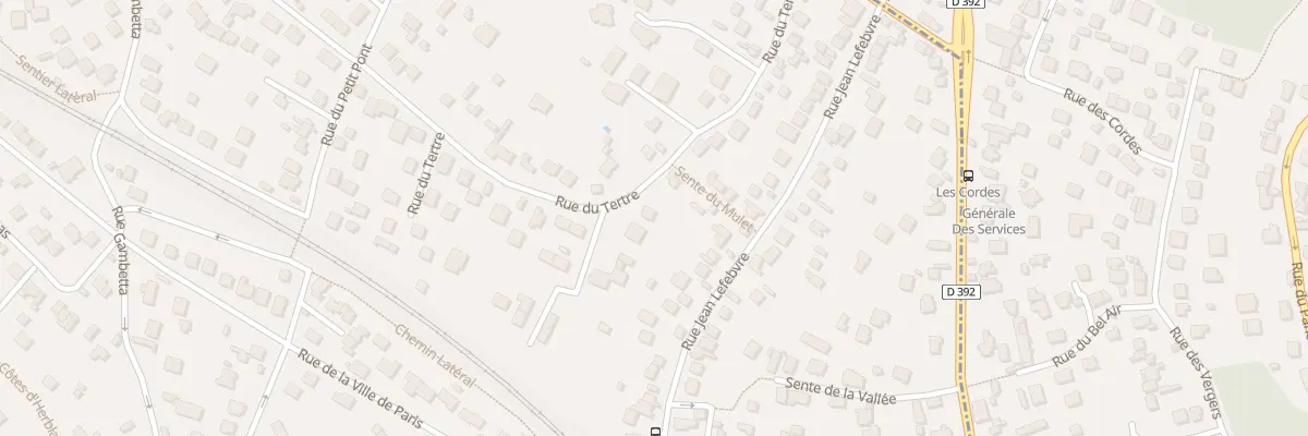 Plan du 29 Rue du Tertre à La Frette-sur-Seine
