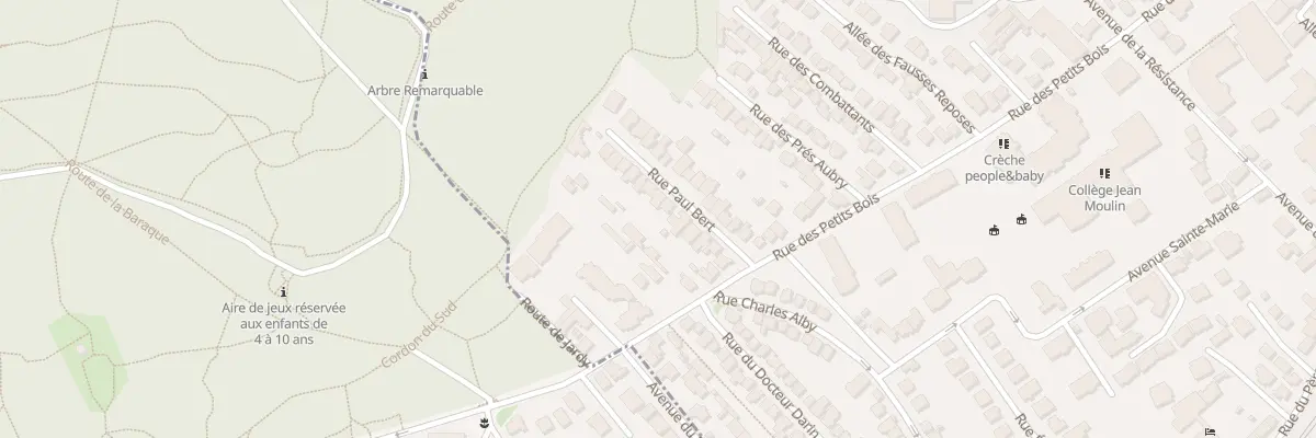 Plan du 13 Rue Paul Bert à Chaville