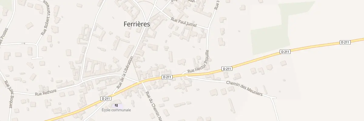 Plan du 15 Rue des quatre Lecointe à Ferrières